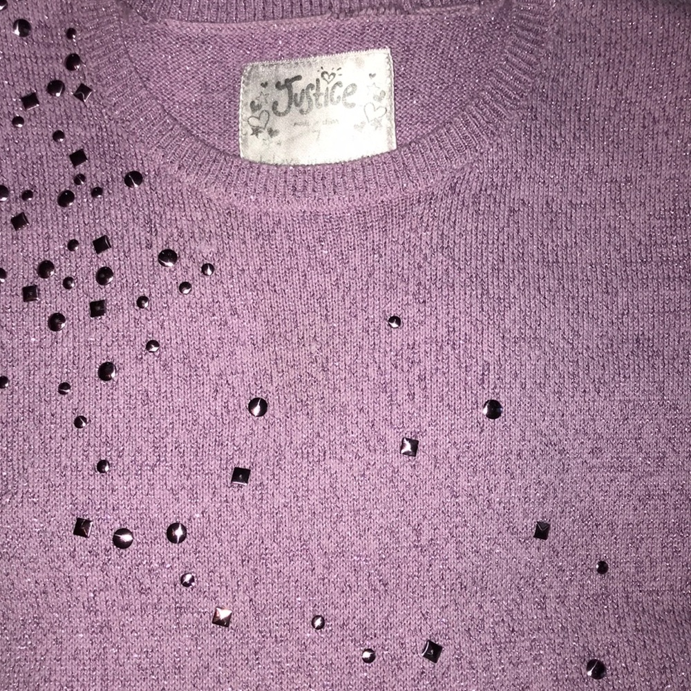 ⭐️ Justice - Purple Sparkle Dress⭐️ - Picture 2 of 2